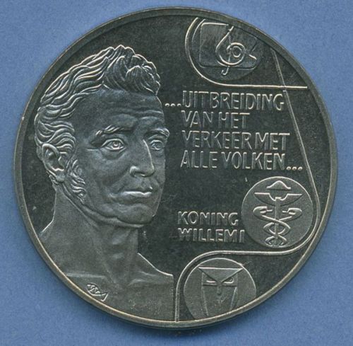 Niederlande 2 1/2 ECU 1992, König Wilhelm, st (m4723)