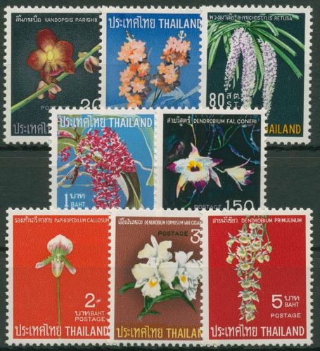 Thailand 1967 Pflanzen Einheimische Orchideen 493/00 postfrisch