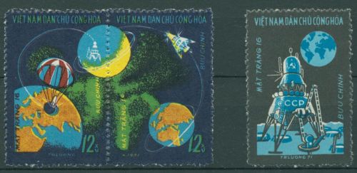 Vietnam 1971 Raumfahrt Mondlandefähre Luna 669/71 A ungebraucht o.G.