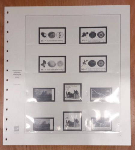 SAFE-dual Vordruckblätter Bund 2010/14 gebraucht neuwertig (Z1095)