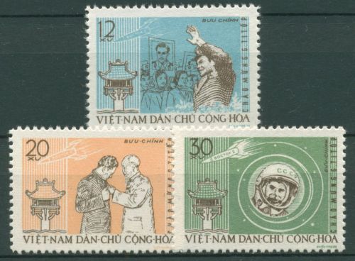Vietnam 1962 Raumfahrt Titiow, Raumschiff Wostok 217/19 A ungebraucht o.G.