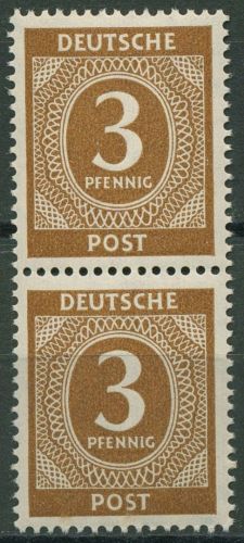 Alliierte Besetzung 1946 I. Kontrollratsausg. Plattenfehler 913 I postfrisch