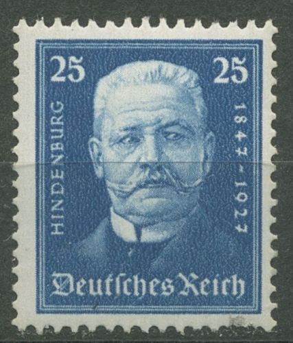 Deutsches Reich 1927 Hindenburg 405 postfrisch, Zahnfehler (R80583)