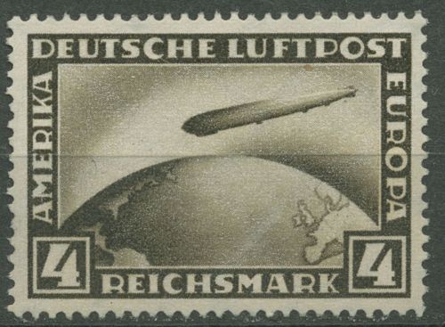 Deutsches Reich 1930 Zeppelin 424 mit Neugummierung (R80599)