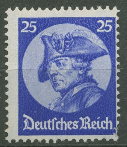 Dt. Reich 1933 Friedrich der Große 481 postfrisch, Zahnfehler (R80624)