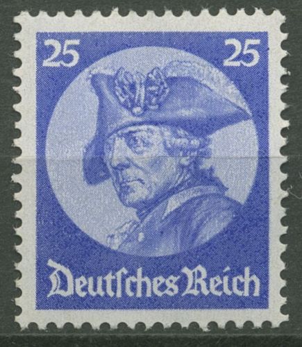 Dt. Reich 1933 Friedrich der Große 481 postfrisch, rückseitig kl. Fleck (R80624)