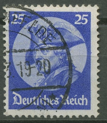 Deutsches Reich 1933 Friedrich der Große 481 gestempelt, kl. Zahnfehler (R80625)