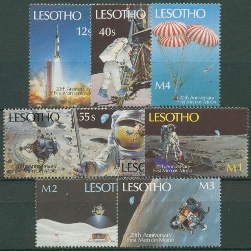 Lesotho 1989 Apollo 11 Bemannte Mondlandung 792/99 postfrisch