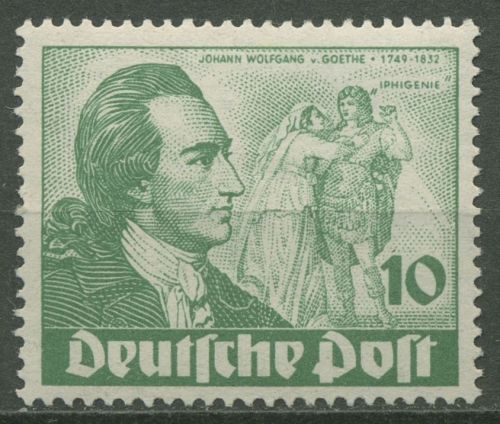Berlin 1949 Goethejahr 61 mit Falz, Gummimängel (R80761)