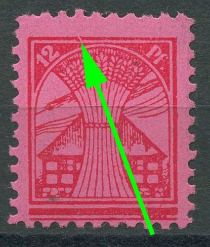 SBZ Mecklenburg-Vorpommern Freimarke mit Plattenfehler 19 y II PF I postfrisch