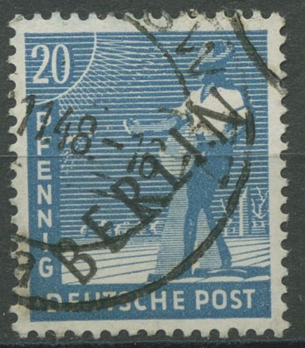 Berlin 1948 Schwarzaufdruck 8 gestempelt, etwas verfärbt (R80824)