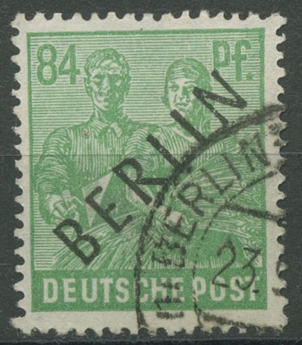 Berlin 1948 Schwarzaufdruck 16 gestempelt, Zahnfehler (R80841)