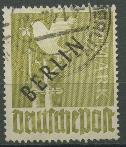 Berlin 1948 Schwarzaufdruck 17 gestempelt, Zahnfehler (R80845)