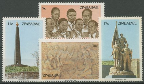 Simbabwe 1984 Heldengedenktag Denkmal 293/96 postfrisch
