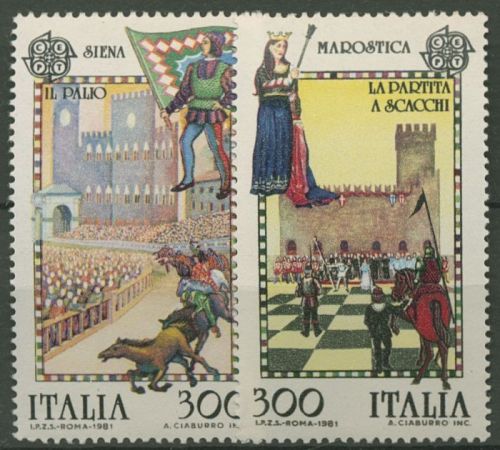 Italien 1981 Europa CEPT Folklore 1748/49 postfrisch
