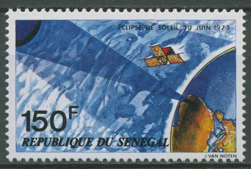 Senegal 1973 Totale Sonnenfinsternis Skylab 523 postfrisch