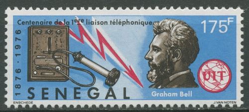 Senegal 1976 100 Jahre Telefon Alexander Graham Bell 590 postfrisch