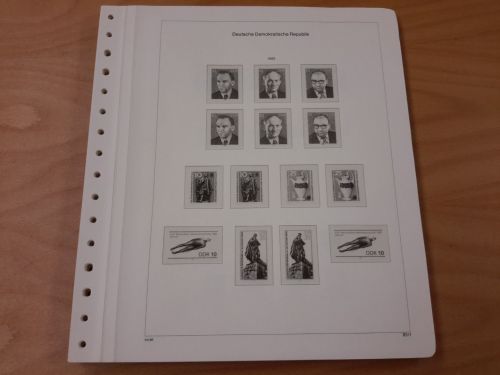 KABE bi-of Vordruckblätter DDR 1985/88 gebraucht, neuwertig (Z3189)