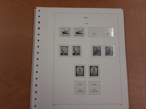 KABE bi-of Vordruckblätter Berlin 1955/69 gebraucht, neuwertig (Z3210)