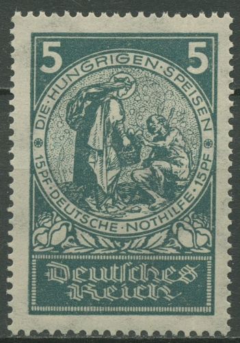 Deutsches Reich 1924 Deutsche Nothilfe: Rosenwunder 351 postfrisch
