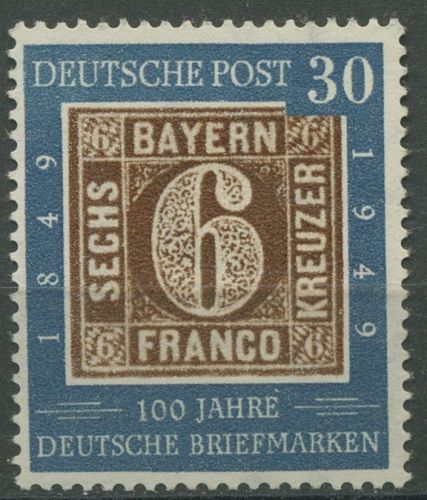 Bund 1949 100 Jahre dt. Briefmarken 115 mit Falz (R81004)