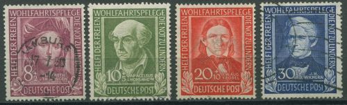 Bund 1949 Wohlfahrt Helfer der Menschheit 117/20 gestempelt (R81022)