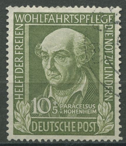 Bund 1949 Wohlfahrt Helfer der Menschheit 118 gestempelt kl. Zahnfehler (R81025)