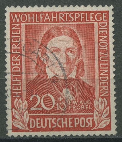 Bund 1949 Wohlfahrt Helfer der Menschheit 119 gestempelt kl. Zahnfehler (R81028)