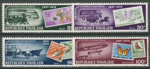 Togo 1973 75 Jahre Briefmarken von Togo 999/02 A postfrisch