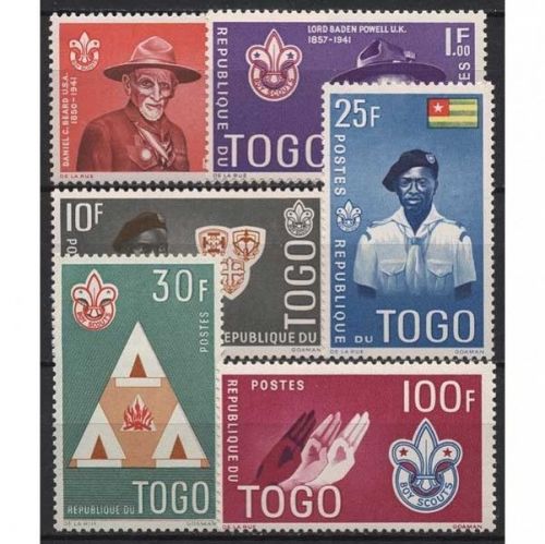 Togo 1961 Pfadfinderbewegung 313/18 A postfrisch