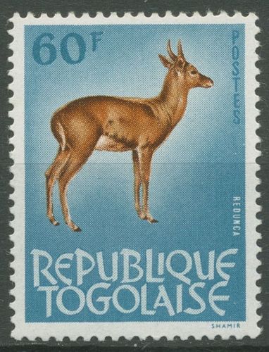 Togo 1964 Tiere Riedbock 400 postfrisch