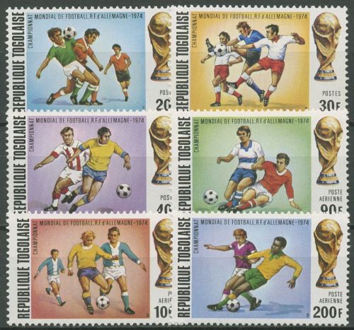 Togo 1974 Fußball-WM in Deutschland 1017/22 A postfrisch