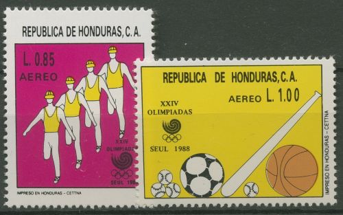 Honduras 1988 Olympische Sommerspiele Seoul 1065/66 postfrisch