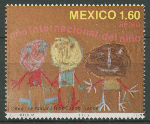 Mexiko 1979 Jahr des Kindes Zeichnung 1622 postfrisch