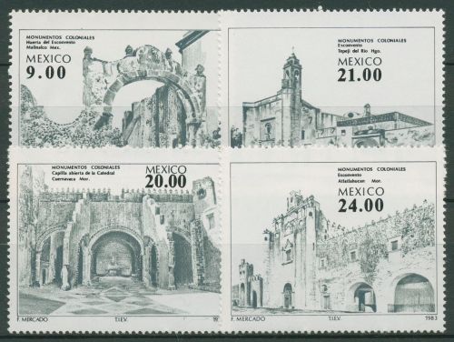 Mexiko 1983 Kolonialzeit Gebäude 1885/88 postfrisch