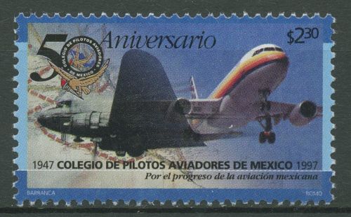 Mexiko 1997 Pilotenausbildungszentrum Flugzeug 2645 postfrisch