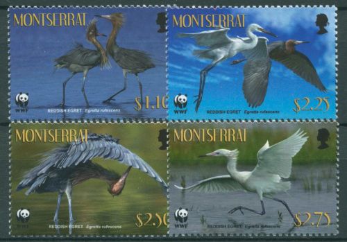 Montserrat 2010 WWF Tiere Vögel Reiher 1524/27 postfrisch