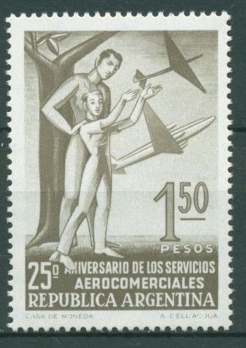 Argentinien 1955 Luftfahrt Modellflugzeug 633 postfrisch