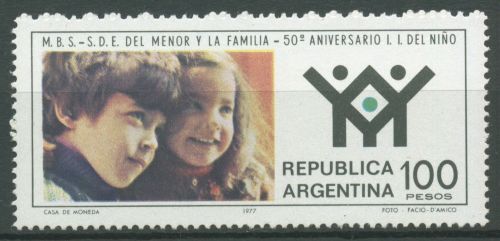 Argentinien 1978 Interamerikanisches Kinderinstitut 1331 postfrisch