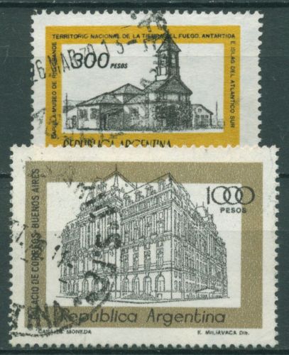 Argentinien 1978 Gebäude Hauptpost Kapelle 1357/58 gestempelt
