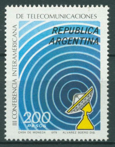 Argentinien 1979 Interamerikanische Fernmeldekonferenz 1382 postfrisch