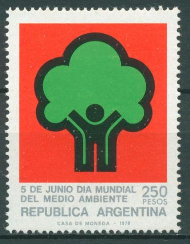 Argentinien 1979 Tag des Umweltschutzes Baum 1400 postfrisch