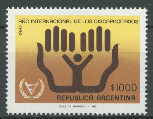 Argentinien 1981 Jahr der Behinderten 1527 postfrisch