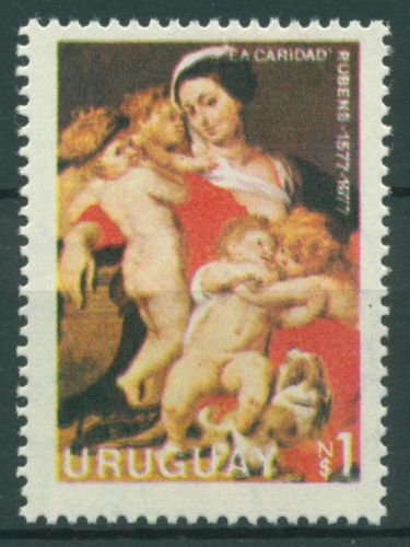 Uruguay 1977 Gemälde Peter Paul Rubens 1456 postfrisch