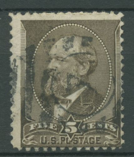 USA 1882 Präsident James A. Garfield 51 gestempelt