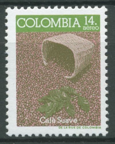 Kolumbien 1984 Landwirtschaft Pflanzen Kaffee 1633 postfrisch