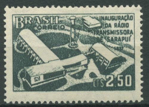 Brasilien 1957 Radiostation Sarapui Rio de Janeiro 920 postfrisch