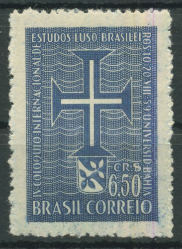 Brasilien 1959 Portugisisch-brasil. Gemeinscgaftsstudien Wappen 966 postfrisch