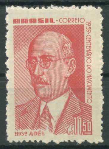 Brasilien 1960 Persönlichkeiten Bauingenieur Adel Pinto 976 postfrisch