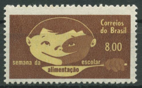 Brasilien 1964 Kinder Woche der Schulspeise 1054 postfrisch
